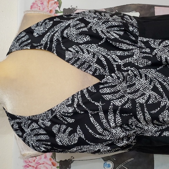 Island Escape Black and White One Piece Swimsuit - Picture 2 of 15